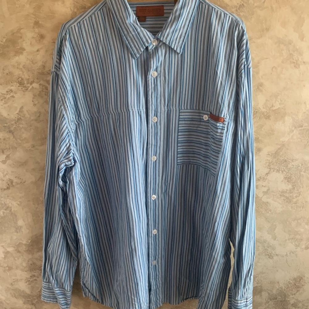 GET LUCKY Modern Western shirt men 2XL XXL  cotton